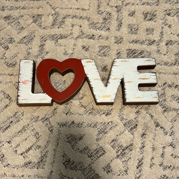 Valentines Day Decor Blocks - Picture 2 of 7